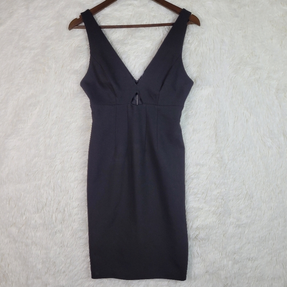 Alice + Olivia Dresses & Skirts - Sz 4 Alice + Olivia Black Sleeveless Bodycon Knee Length Cocktail Dress